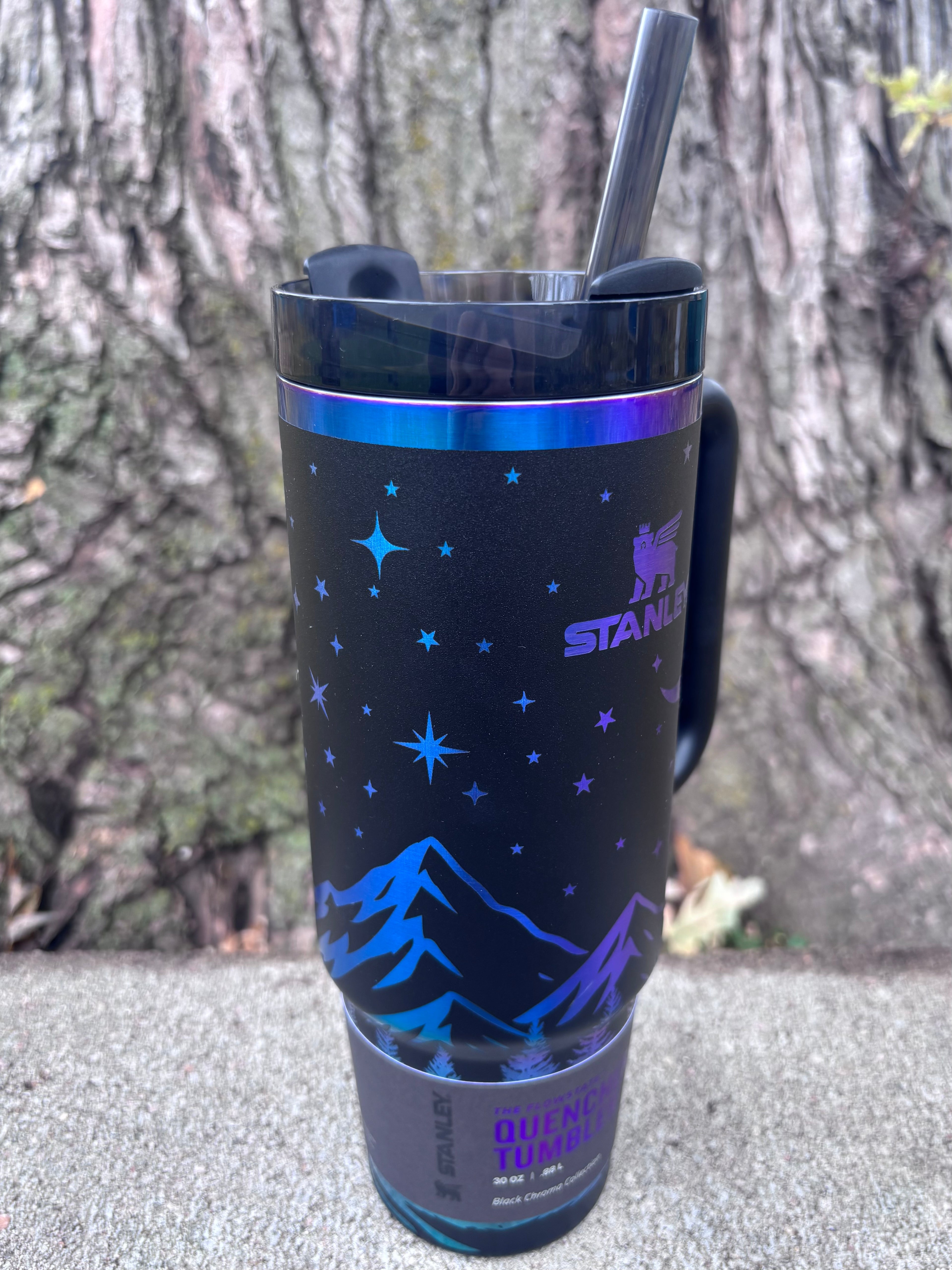 Christmas Skeleton Engraved 30oz Stanley Thirst Quencher